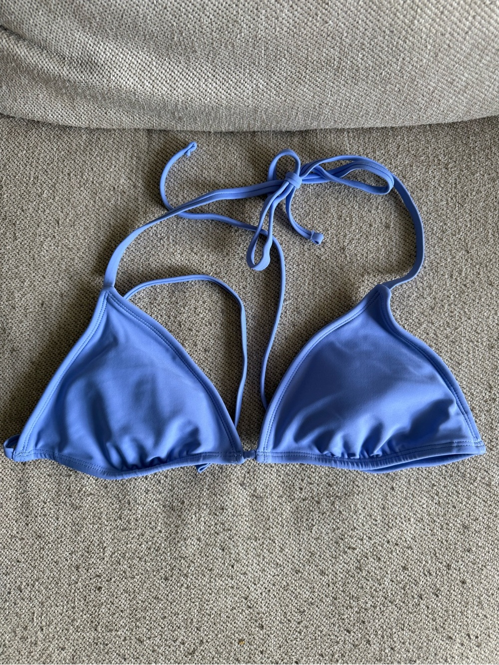 Xhilaration Periwinkle Triangle Bikini Top